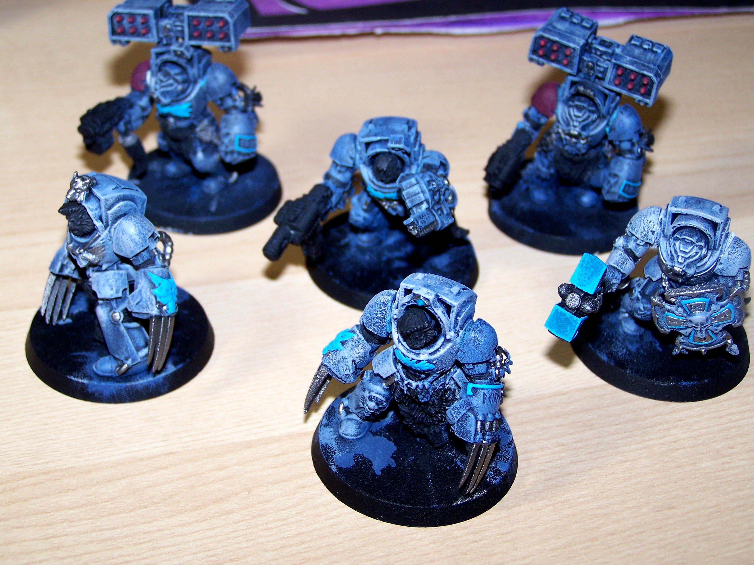 Land Raider, Lightning Claws, Terminator Armor, Thunder Hammer, Wolf